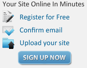 Free Web Page Signup